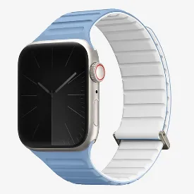 Ремешок Uniq REVIX EVO для Apple Watch 41/40/38 мм, Blue/White, синий/белый